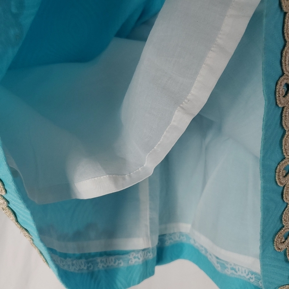 Lilly Pulitzer Shorely Blue Betsey Jacquard Dress Size 0 - Picture 4 of 8